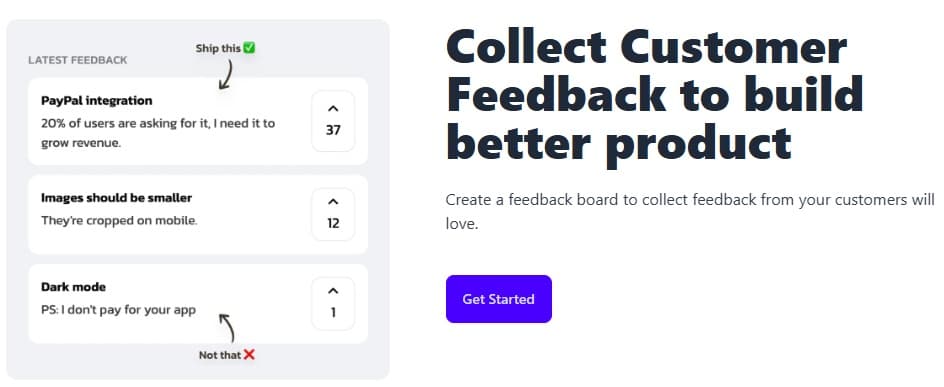 Collect Customer Feedback